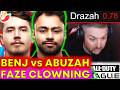 OpTic CLUTCH UP, FaZe DRAMA: BenJ Cooks Abuzah?! 😭🤡