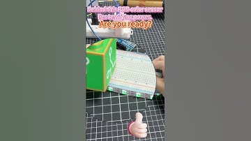 Be careful!RGB is absorbing your color.#arduino #rgb #sensor