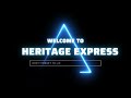 Welcome to heritage express