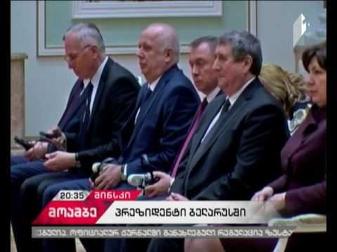 რა საკითხები განიხილეს საქართველოს და ბელარუსის პრეზიდენტებმა  დღეს გამართულ შეხვედრაზე