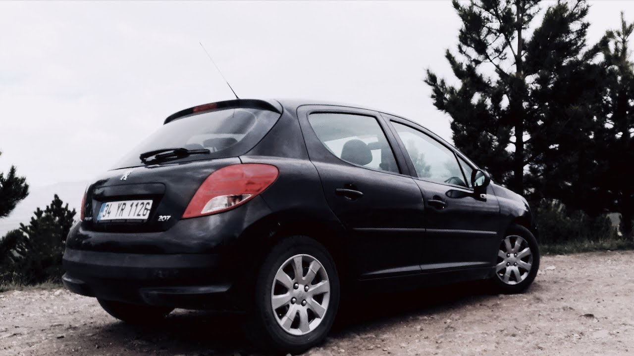 peugeot 207 1 4 hdi inceleme test youtube