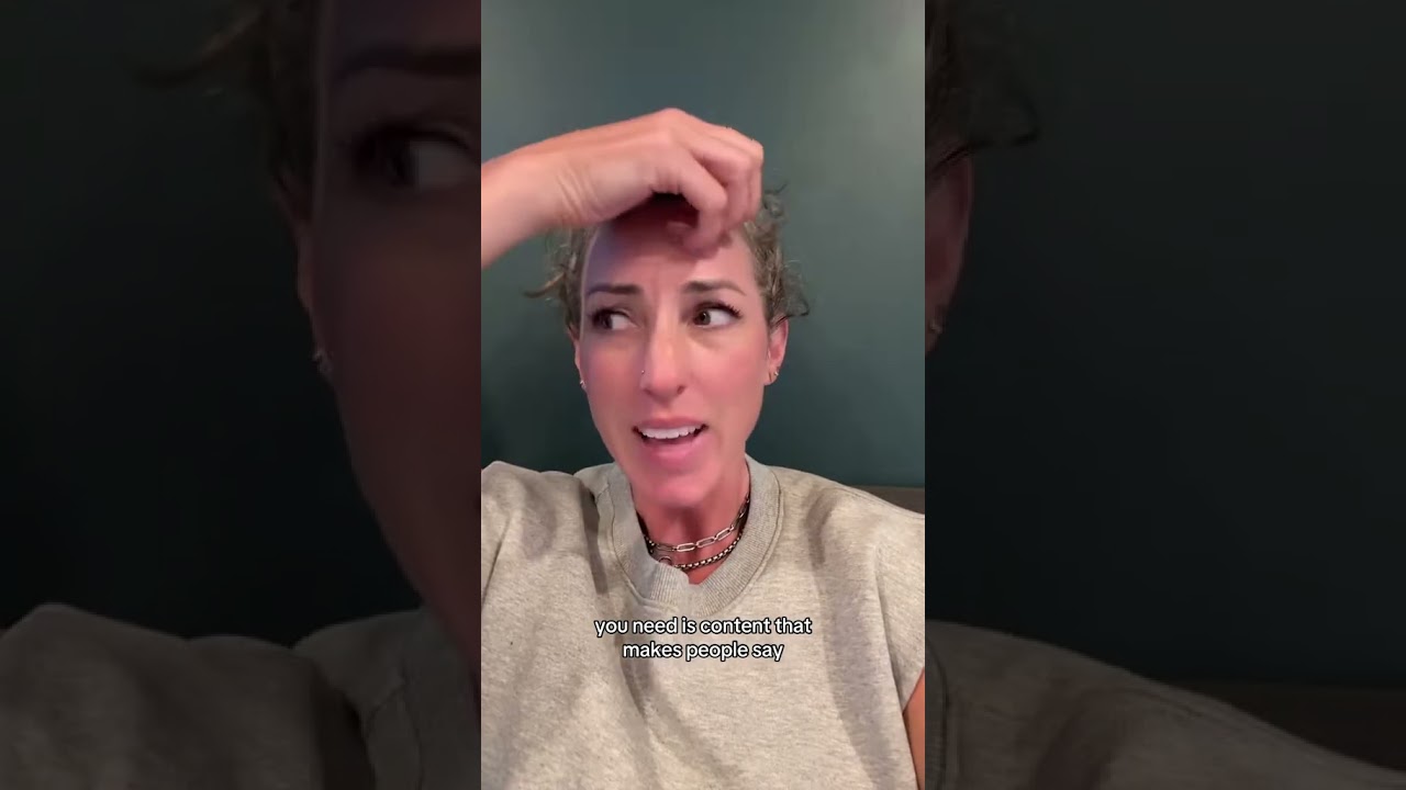 Stop overthinking your content (start doing this)👇