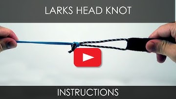 How To Tie A Larks Head Knot - In the Breeze