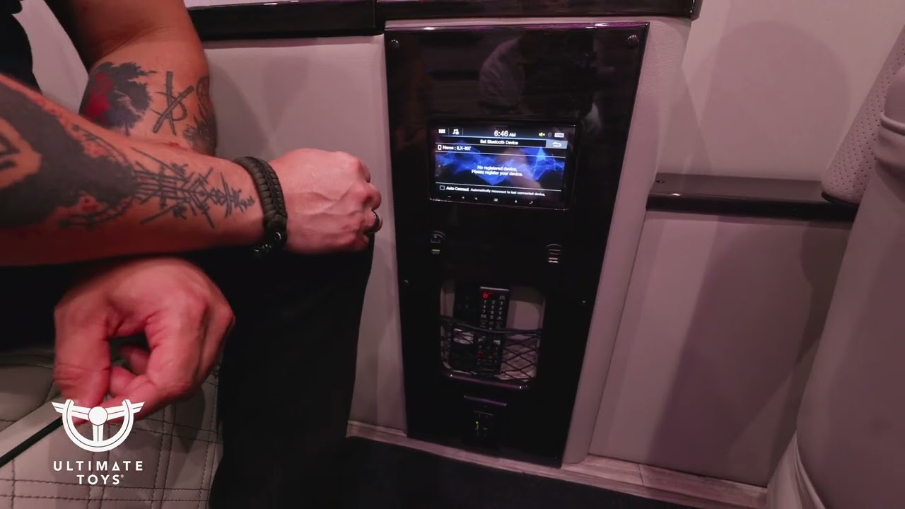 How to Pair Bluetooth | Ultimate Coach Luxury Mercedes Sprinter by Ultimate Toys