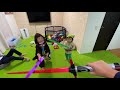 ライトセーバーであそぶパダワンたち Lightsaber Battle!!