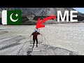 I walked across pakistans most dangerous bridge hussaini bridge