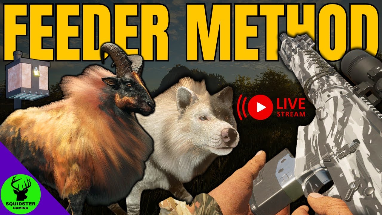 NEW FEEDER METHODS Gonna Spawn us a G1 TONIGHT!? - Call of the Wild (LIVE)