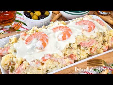 Hormigón malagueño ¡La ensaladilla marinera que triunfa en los bares de Málaga!