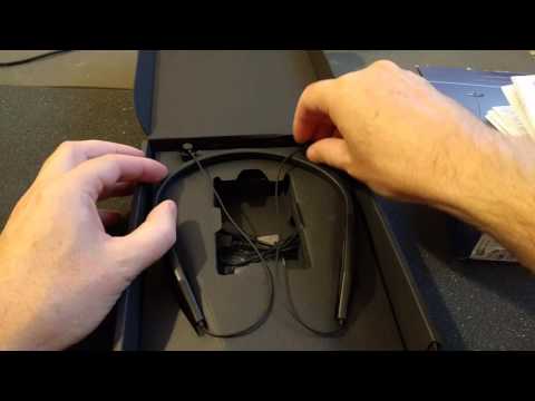 Plantronics BackBeat 100 wireless headphones unboxing