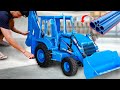 I Builds Realistic JCB Backhoe Loader From PVC Pipe And Simple Tools
