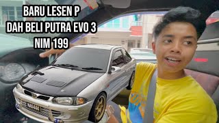 LESEN P - DAH BELI PUTRA EVO 3 NIM 199 - PADU GENG BUNYI WASTEGATE .