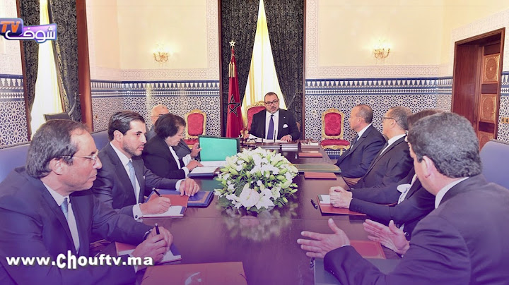 الملك يترأس مجلسا للوزراء بتطوان