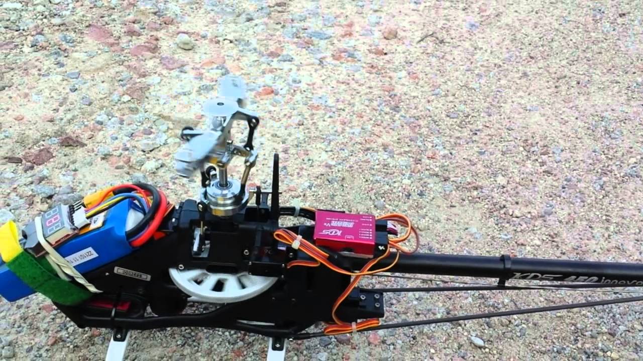 KDS 450 RC helicopter YouTube