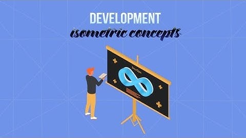 Development - Isometric Concept (After Effects template)