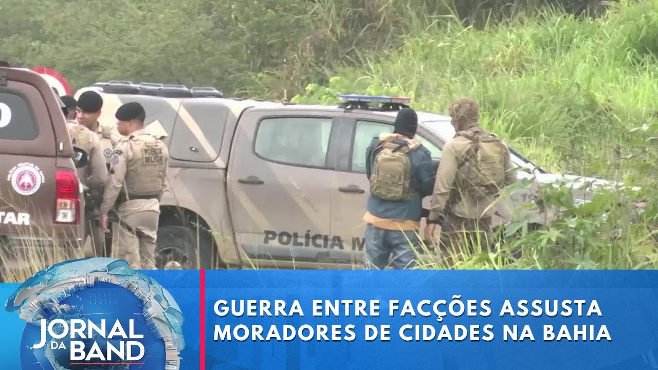 Guerra entre facções assusta moradores de pequenas cidaddes na Bahia