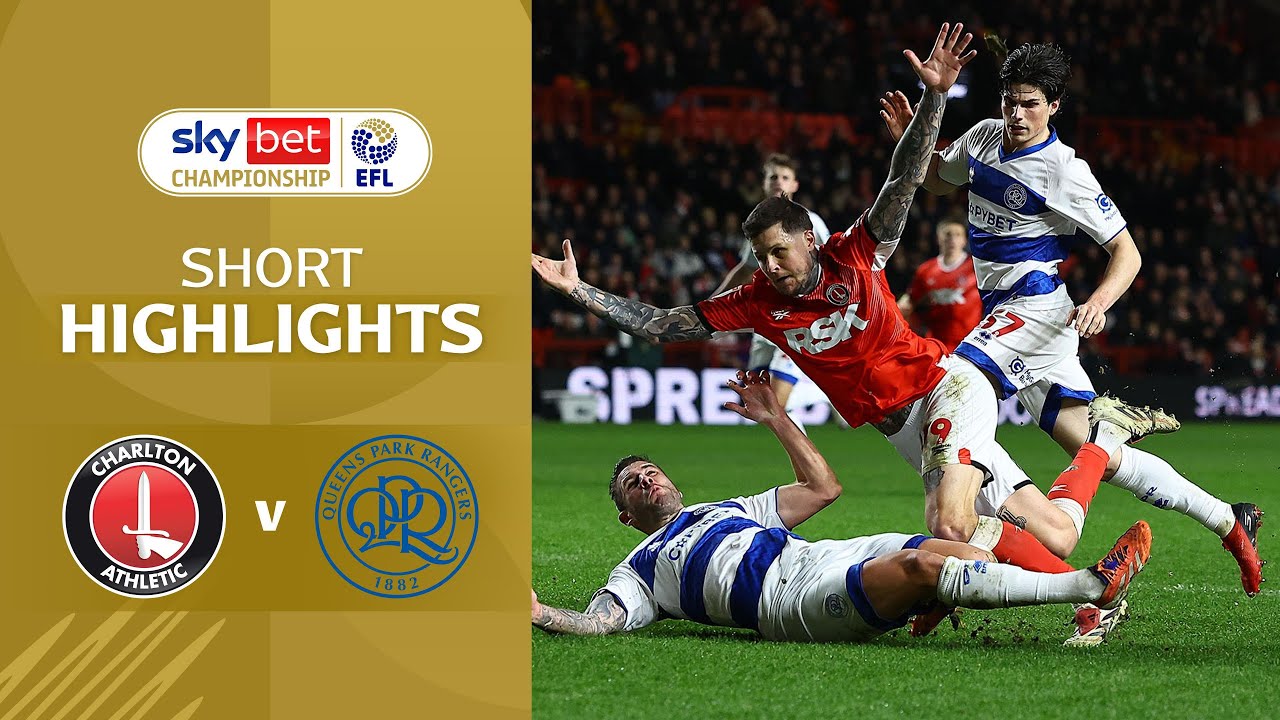 [Highlight] EFL Championship : Charlton Athletic vs QPR (07-02-69)