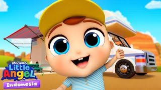 Download lagu ⭐BARU⭐Perjalanan Kemping Pertamaku | Little Angel Bahasa Indonesia | Kartun dan Lagu Anak