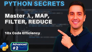 ADVANCED PYTHON: Lambda Functions & Functional Code Secrets (Map, Filter, Reduce)