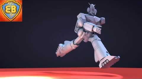 Combattler V 3d Run Cycle