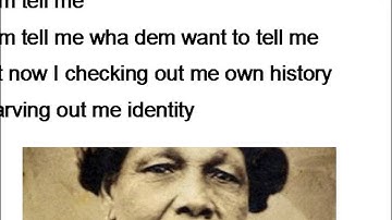 Checking out me History read by John Agard