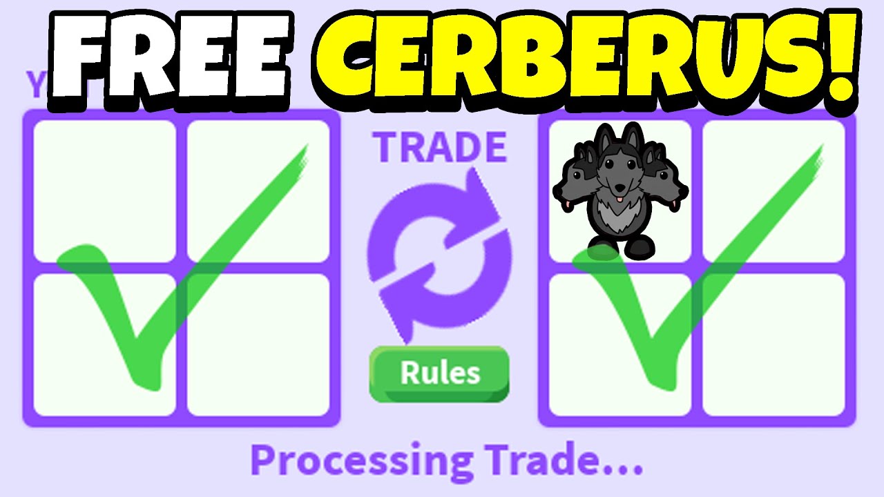 How To Get A Free Halloween Cerberus Pet In Adopt Me Roblox Youtube - roblox cerberus free