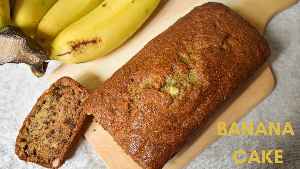 [Baking Vlog] Banana Cake Recipe | Patissier Masayoshi Ishikawa