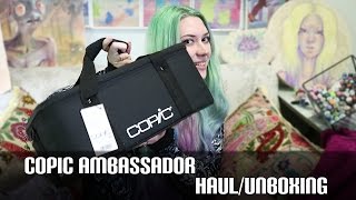 Copic Ambassador Haul/Unboxing