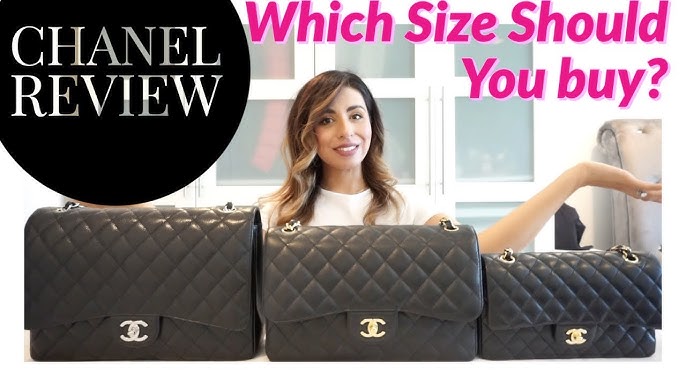 Chanel Dark Pink Quilted Caviar Jumbo Classic Double Flap Bag, 1stdibs.com