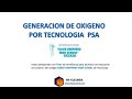 Generación de oxigeno por tecnología PSA con fines didácticos