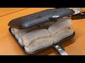 冷凍ギョウザをホットサンドメーカーで焼いてハイボールをキメるだけの動画（伏線）