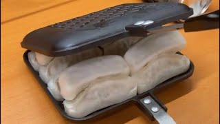 冷凍ギョウザをホットサンドメーカーで焼いてハイボールをキメるだけの動画（伏線）