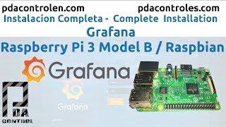 Installation Dashboard Grafana in Raspberry Pi  3 B or B+ : PDAControl