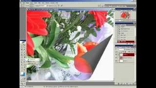 Уроки Photoshop Урок 3 Заворачивание уголка изображения Уроки Photoshop Урок 3 Заворачивание уголка изображения