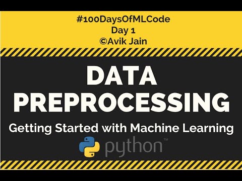 100 Days of Machine Learning Coding Live Stream - Day1 - Part1