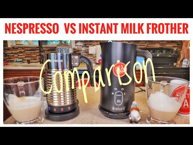 MILK FROTHER COMPARISON Secura AEVO Pansonite For Coffee Latte