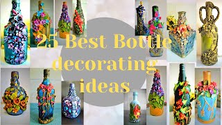 25 best bottle decoration ideas | Home decoration ideas