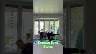 Resistance Band Glutes Workout #shorts