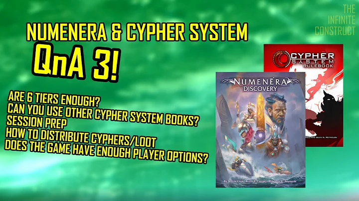 Unlocking the Customizability and Adaptability of Numenera and the Cipher System