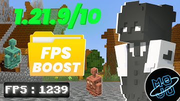 FPS Mods For 1.21.9/10 Mojo Launcher 🔥 ( 300+ FPS CONSTANT)