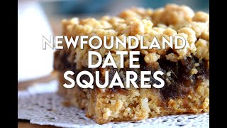 Newfoundland Date Squares