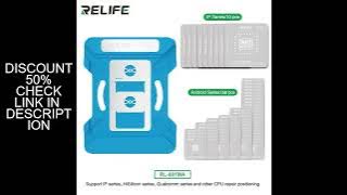 RELIFE RL-601MA Reballing Stencil Platform Universal CPU Tool for Android IPhone CPU IC Chip Plantin