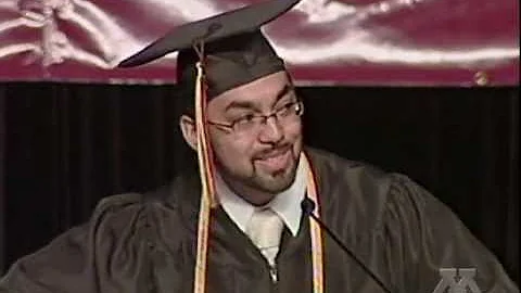 Miles Swammi, 2012 Commencement Student Speaker - Carlson School Undergrad