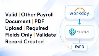 Other Payroll Document | PDF Upload | Required Fields Only | Validate Record Created | Mercans