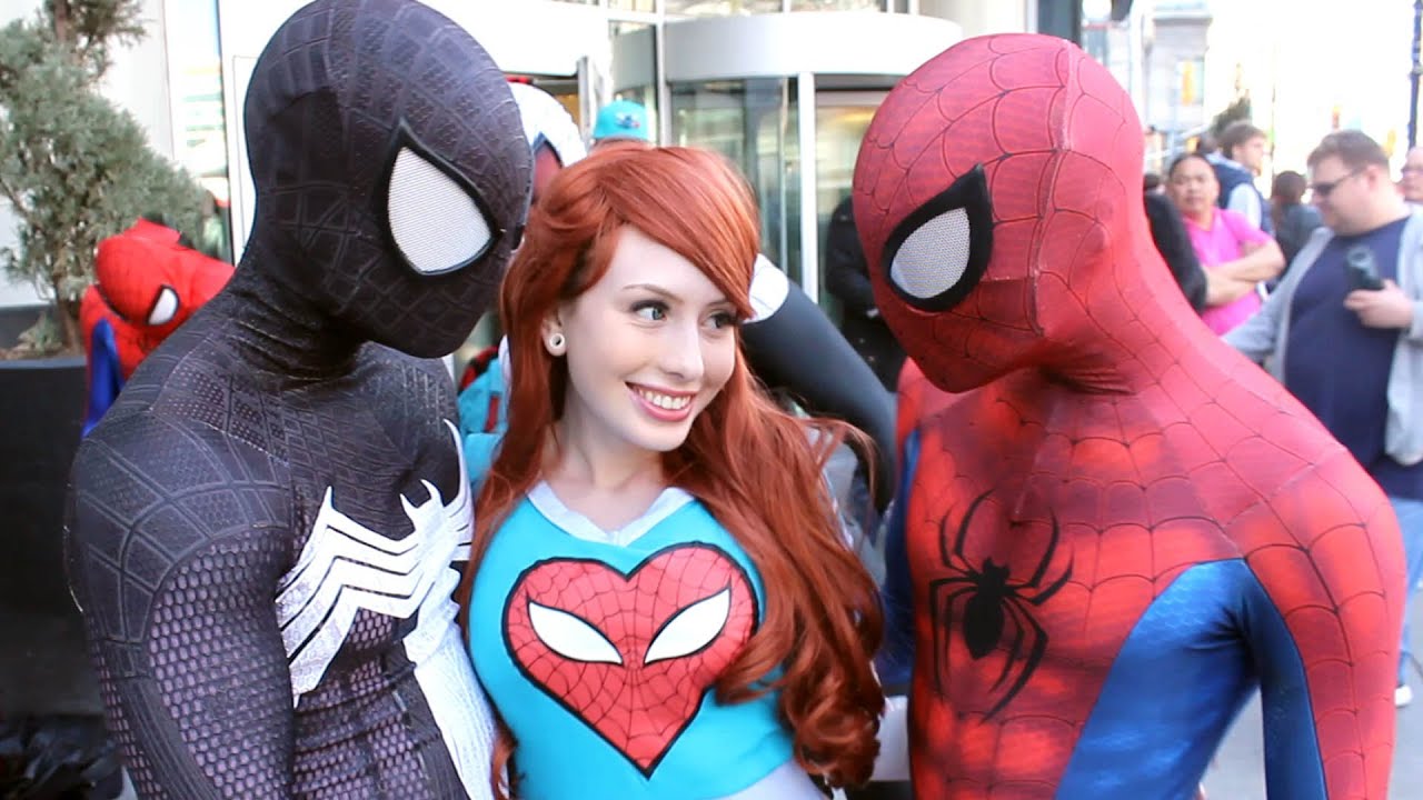Download Spider-Man: Spider-Verse Flash Mob Prank