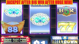 Jackpot! Huge Win! Big Win! I got the Trifecta & finally won on Shamrock slot machine!!