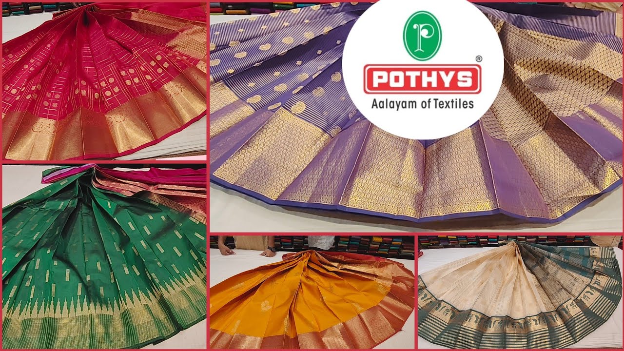 ❣️Pothys Vasundhara Elite Silk Saree Collections❣️