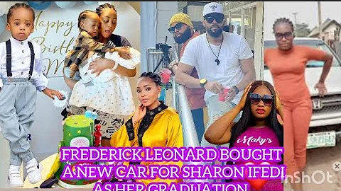 FREDERICK LEONARD BOUGHT A BRAND NEW CAR FOR SHARO...