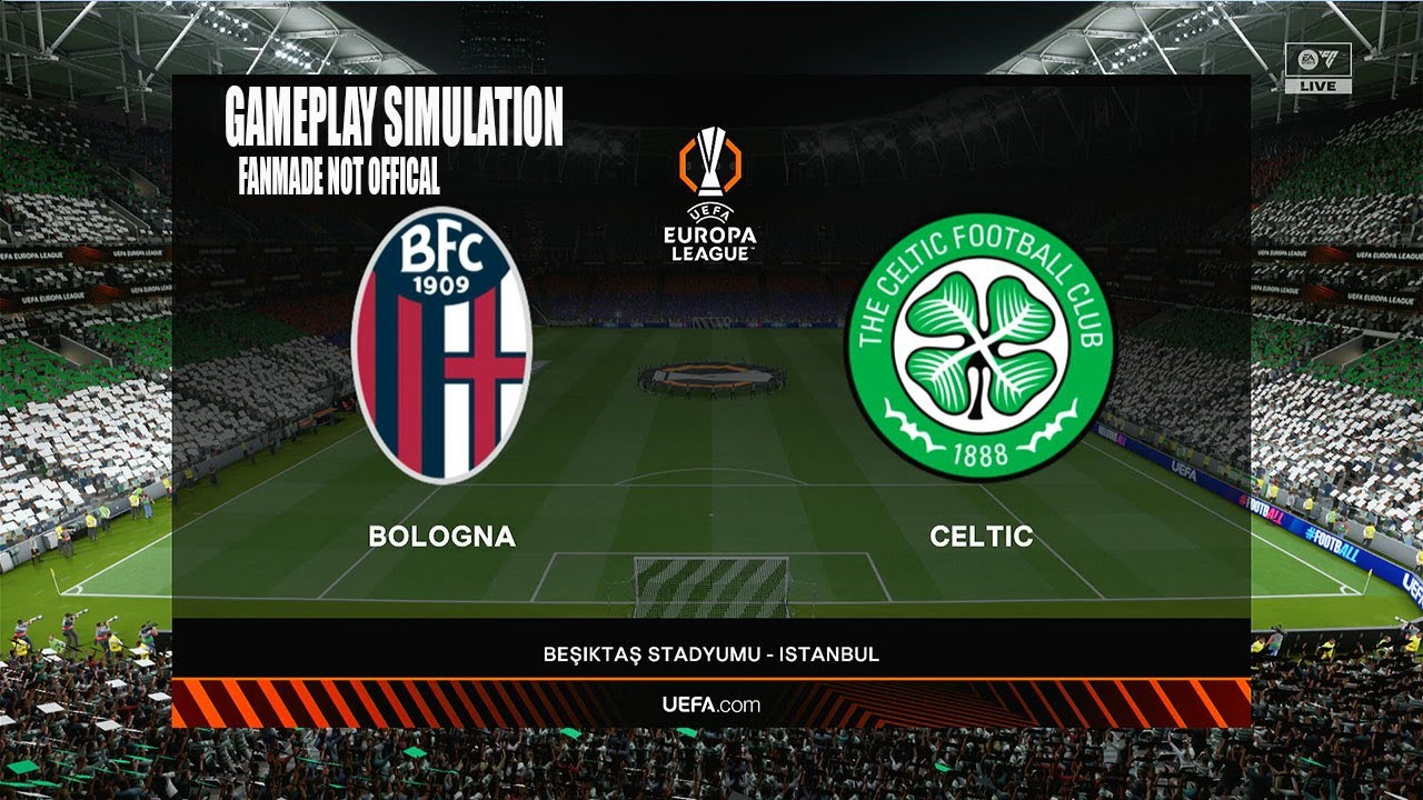 Bologna FC vs Celtic FC | Gameplay Simulation | Fan-Made