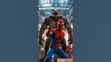 Lizard Become Spiderman