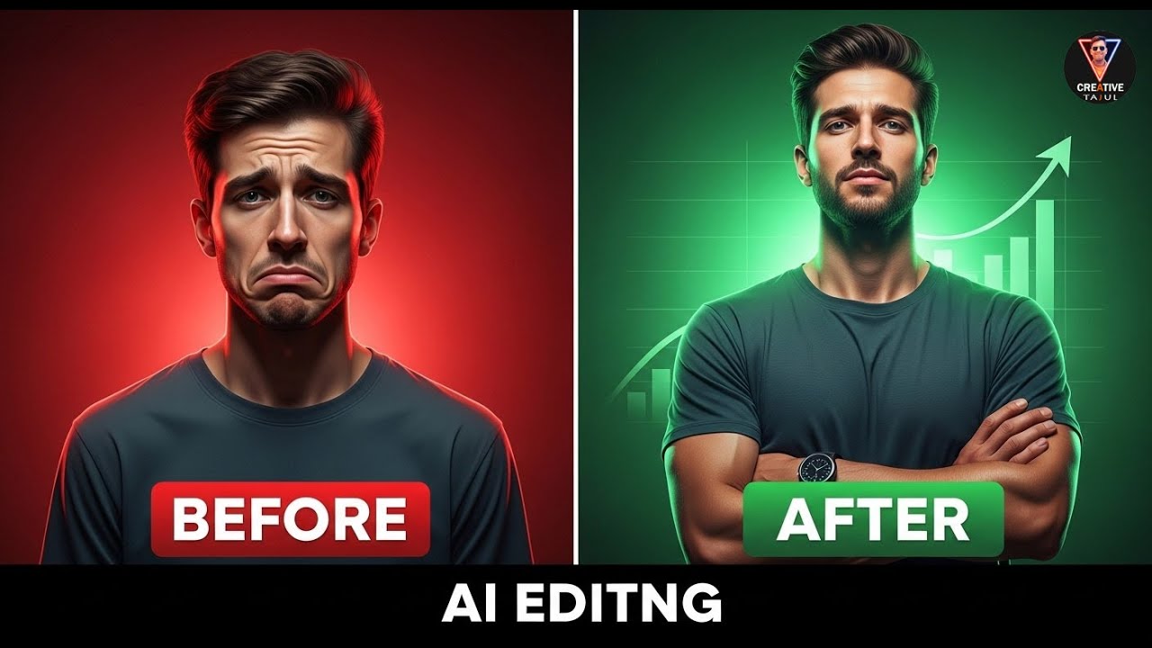 AI Editing | Before & After Tutorial 2025 | Creative Tajul - YouTube